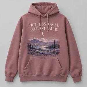 Professional Daydreamer Hoodie concept mockup