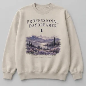 Professional Daydreamer Sweatshirt concept mockup