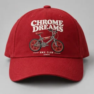 Chrome Dreams Cap concept mockup