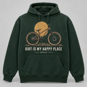 Dirt Is My Happy Place Hoodie concept mockup