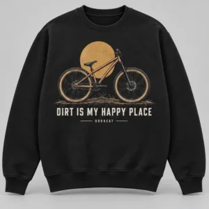 Dirt Is My Happy Place Sweatshirt concept mockup