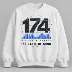 174 State Of Mind Sweatshirt concept mockup