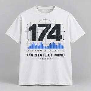 174 State Of Mind Tee concept mockup