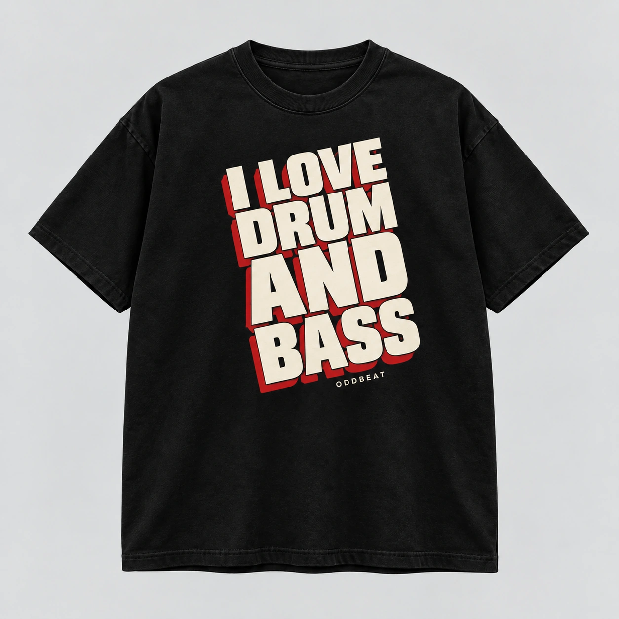 I Love Drum & Bass Tee
