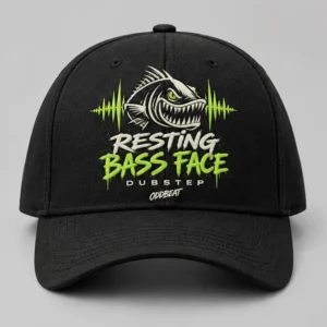 Resting Bass Face Cap concept mockup