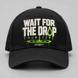 Wait For The Drop Cap concept mockup