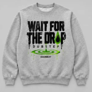 Wait For The Drop Sweatshirt concept mockup