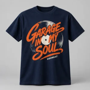 Garage In My Soul Tee concept mockup
