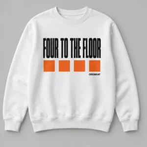 Four To The Floor Sweatshirt concept mockup