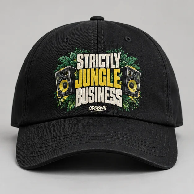 Strictly Jungle Business Cap concept mockup