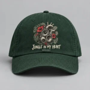 Jungle In My Heart Cap concept mockup