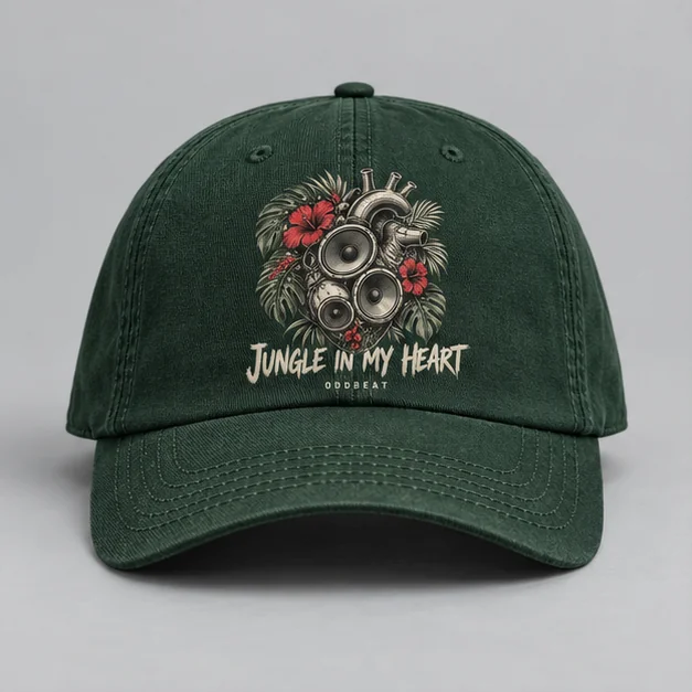Jungle In My Heart Cap concept mockup