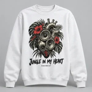 Jungle In My Heart Sweatshirt concept mockup