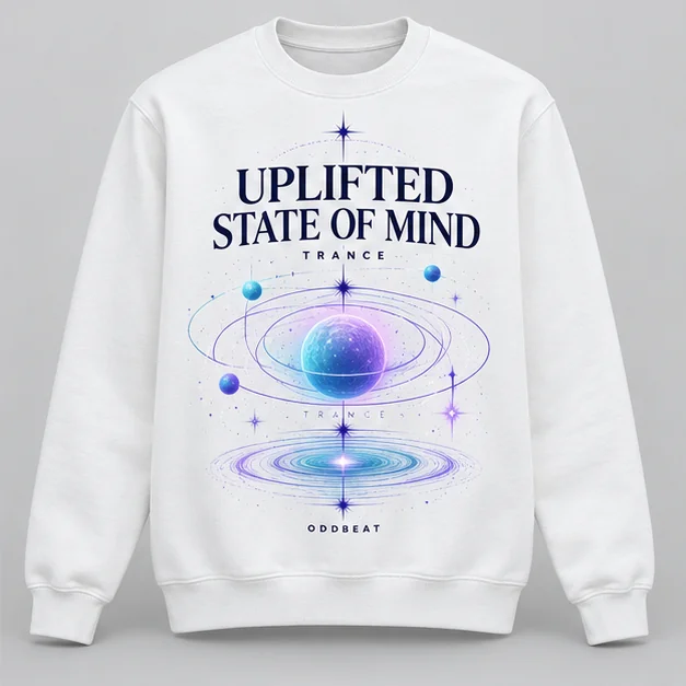 Uplifted State Of Mind Sweatshirt concept mockup